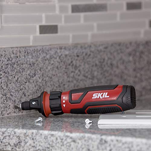 SKIL 4V Cordless Screwdriver with 45-Piece Bit Set