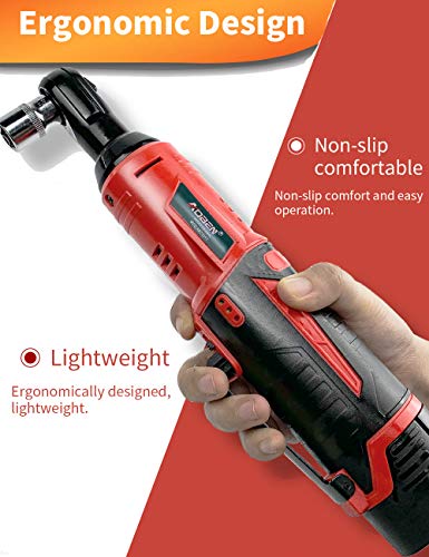 AOBEN 12V Cordless Electric Ratchet Wrench Kit