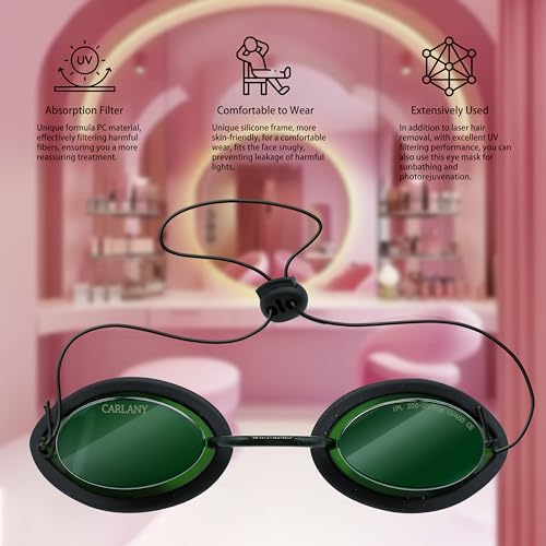 200nm-2000nm Laser Safety Glasses for Tanning and Hair Removal
