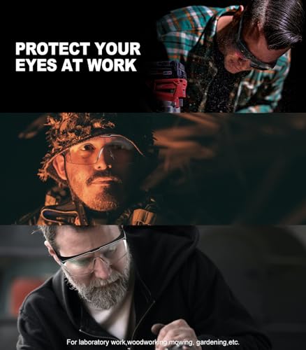 xaegistac Anti-Fog Safety Goggles with UV400 Protection