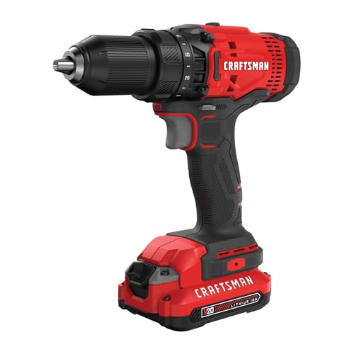 CRAFTSMAN V20 Cordless Drill/Driver Kit with Battery