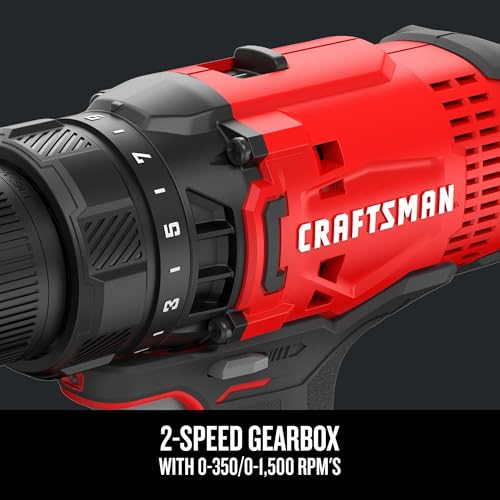 CRAFTSMAN V20 Cordless Drill/Driver Kit with Battery