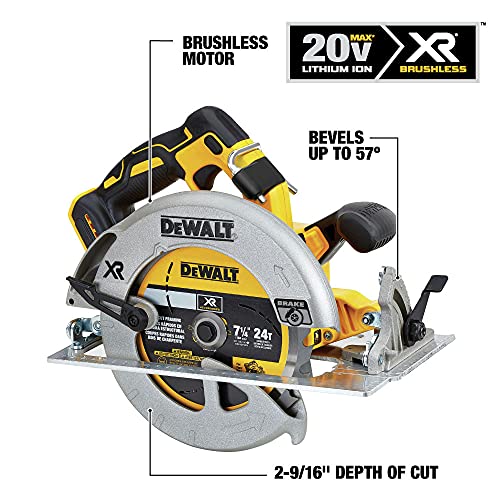DEWALT 20V MAX 7-1/4" Cordless Circular Saw