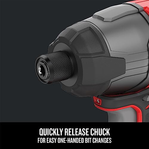 CRAFTSMAN 20V MAX Impact Driver Kit with LED
