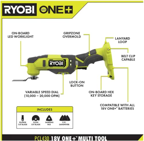 RYOBI ONE+ 6-Tool Cordless Combo Kit