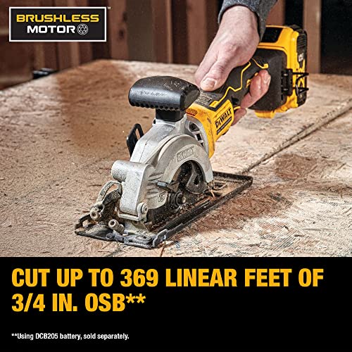 DEWALT ATOMIC 20V MAX Circular Saw, 4-1/2-Inch