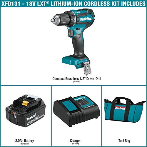 Makita 18V Cordless Brushless Driver-Drill Kit