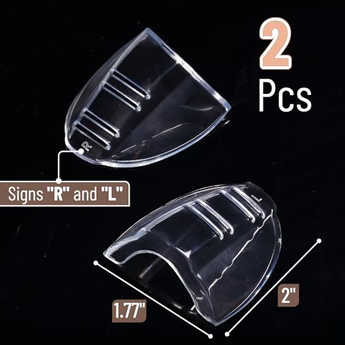 Protective Side Shields for Glasses - 2 Pack