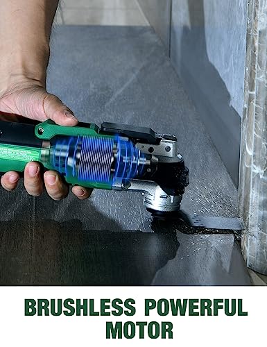 KIMO 20V Cordless Oscillating Tool Kit with Accessories