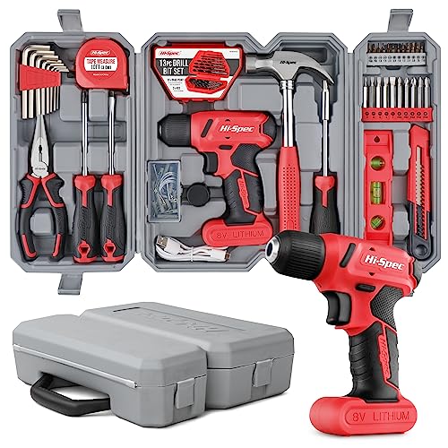 Hi-Spec 58pc Electric Drill and Tool Kit