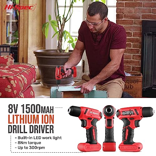Hi-Spec 58pc Electric Drill & Tool Kit Set