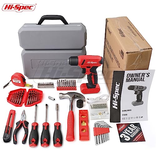 Hi-Spec 58pc Electric Drill & Tool Kit Set