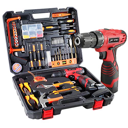 108-Piece Power Tool Combo Kit with Cordless Drill