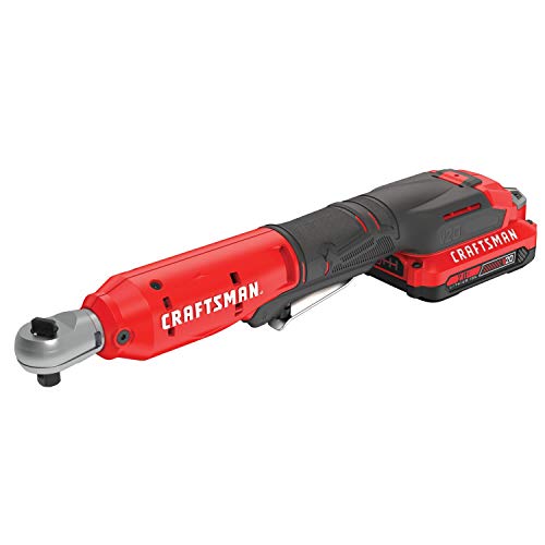 CRAFTSMAN V20 Cordless Ratchet Wrench Kit 3/8