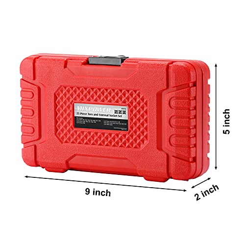 Professional Grade Torx Bit & Socket Set for Mechanics