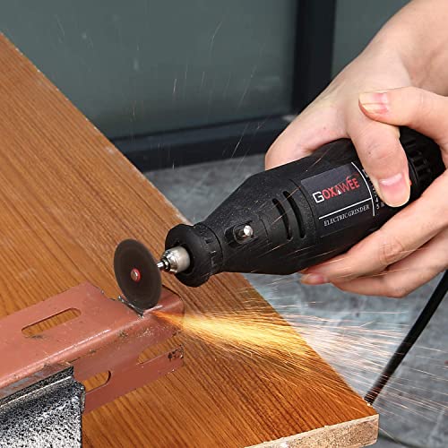 GOXAWEE Rotary Tool Kit with 140 Accessories