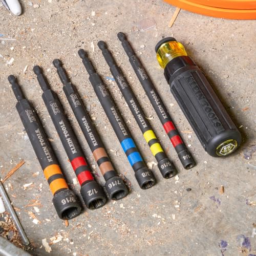 Klein Tools Ratcheting Hollow Nut Driver Set