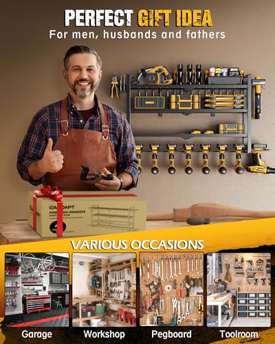 Heavy Duty 4-Layer Power Tool Organizer