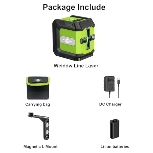 Self-Leveling Green Laser Level with Magnetic Base