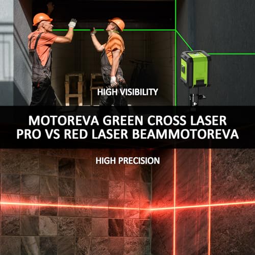 Self-Leveling Green Laser Level with Magnetic Base