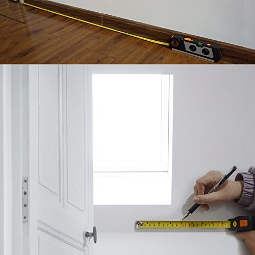 4-in-1 Laser Level Tool with Measure Tape Ruler