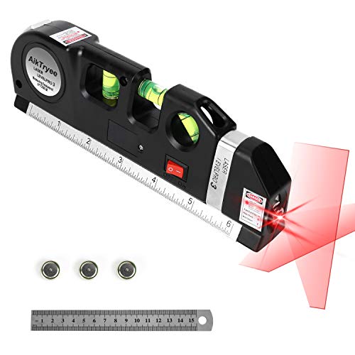AikTryee Multipurpose Laser Level with Rulers