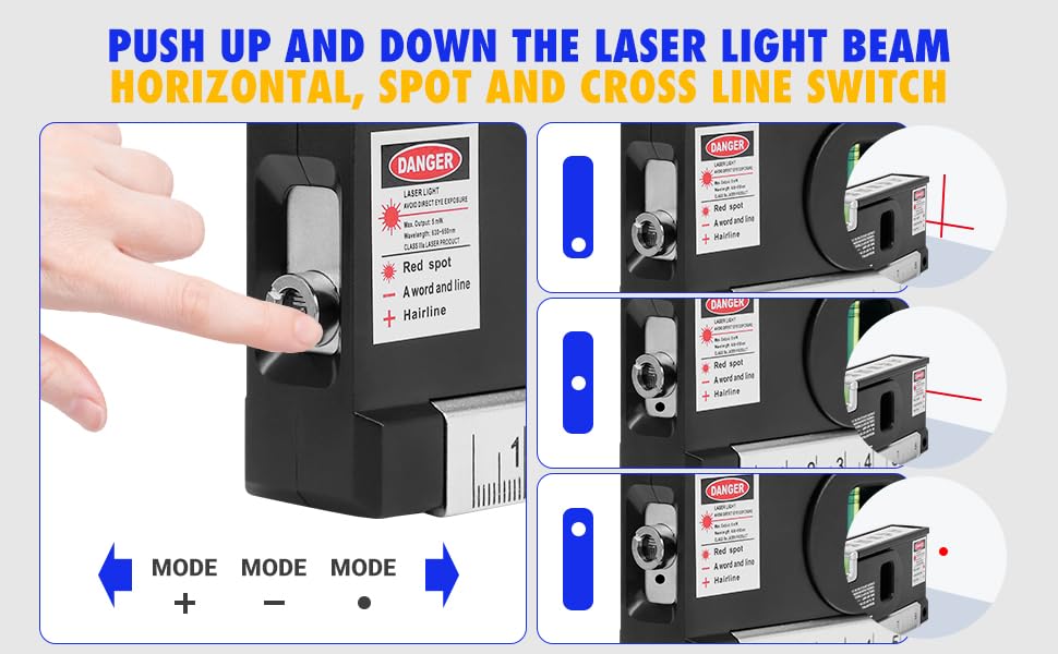 2-in-1 Laser Level for Home Renovation and Hanging