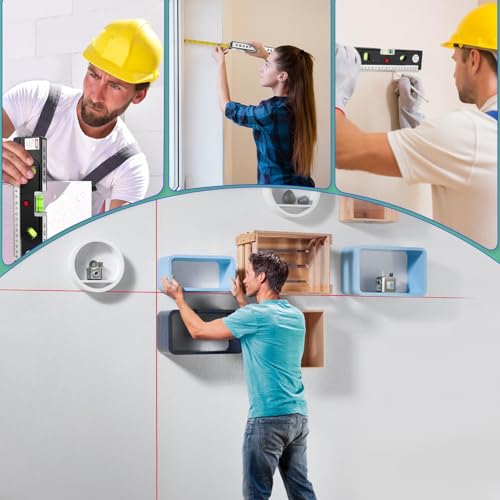 2-in-1 Laser Level for Home Renovation and Hanging