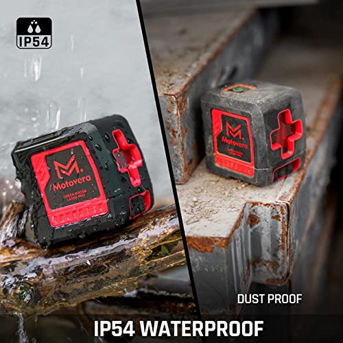 Self-Leveling Green Laser Level with Adjustable Brightness