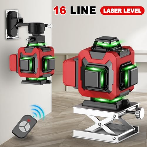 WEIDDW 4D Laser Level with 16 Lines Tool