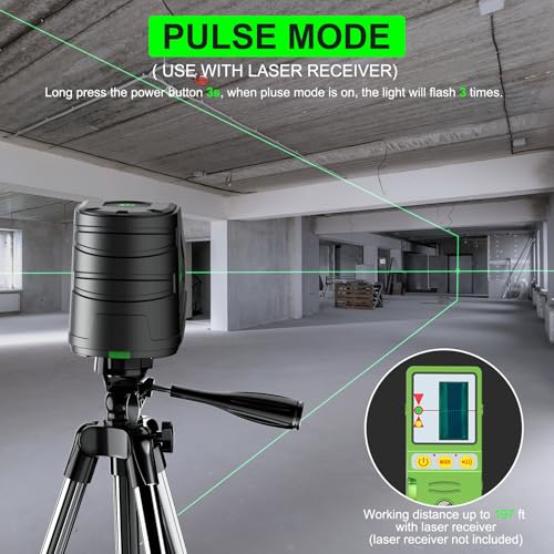 Elikliv Self-Leveling Green Cross Line Laser Tool