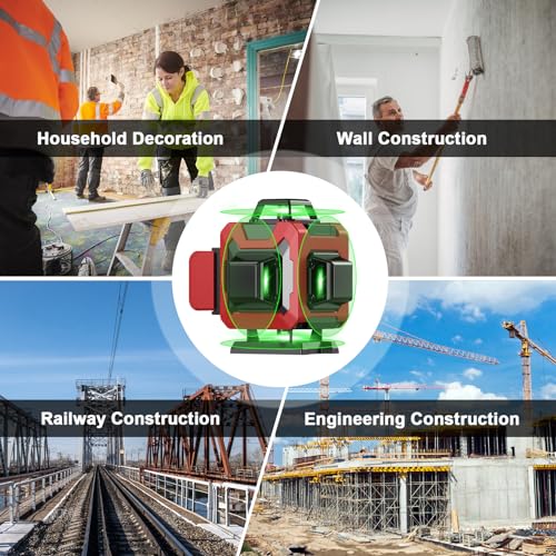 WEIDDW 4D Laser Level with 16 Lines Tool