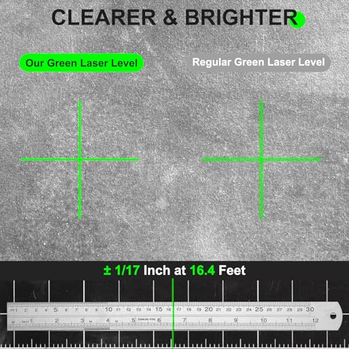 Elikliv Self-Leveling Green Cross Line Laser Tool