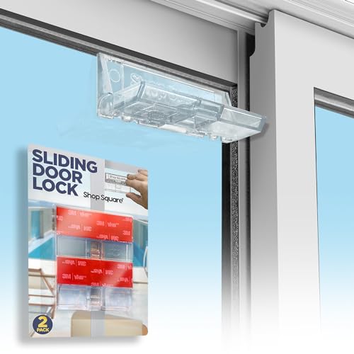 Home Safety Sliding Door Locks - 2 Pack