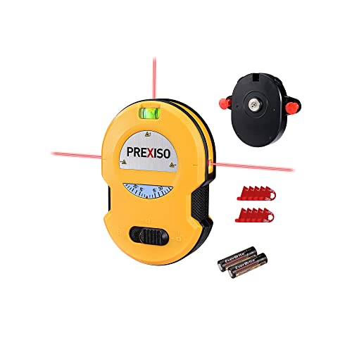 PREXISO Multi-Surface Laser Level with Wall Mount