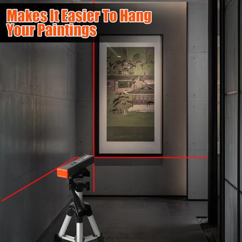 Magnetic Portable Laser Level - 15Ft Cross Line