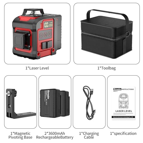 200ft Self-Leveling Green Laser Level Tool