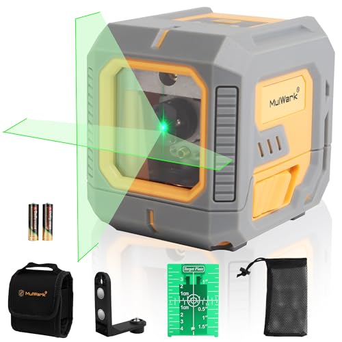 Mulwark 360° Self-Leveling Green Laser Level Tool