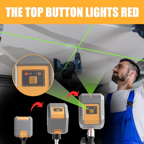 Mulwark 360° Self-Leveling Green Laser Level Tool