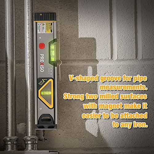PREXISO 2-in-1 Laser Level with Spirit Level