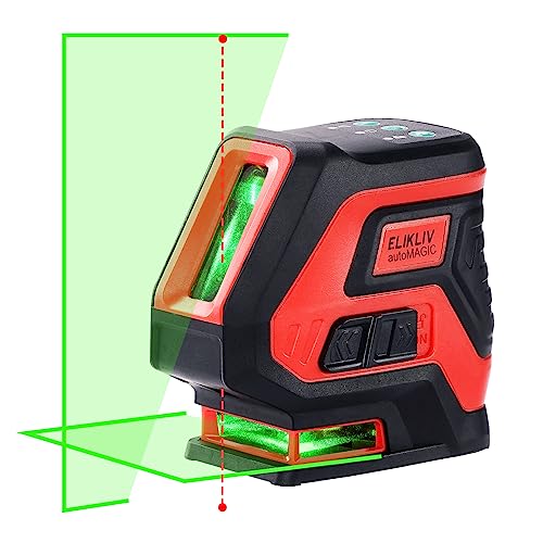 Elikliv Self-Leveling Green Laser Level Tool