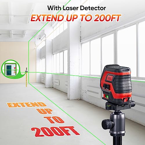 Elikliv Self-Leveling Green Laser Level Tool