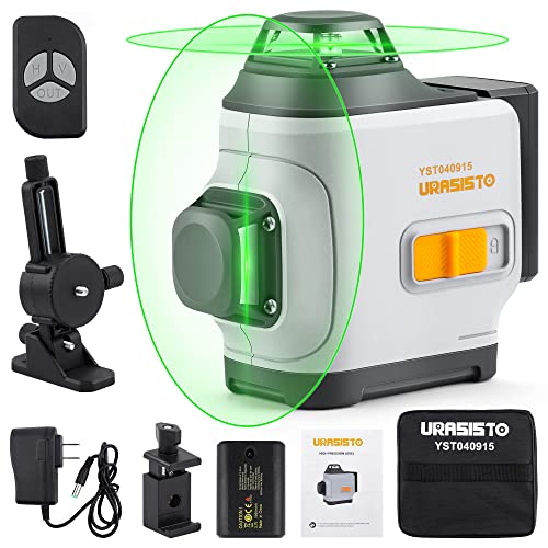 URASISTO 2 x 360 Green Beam Laser Level