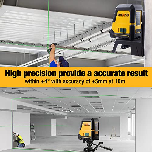 PREXISO 100Ft Self-Leveling Green Laser Level Tool