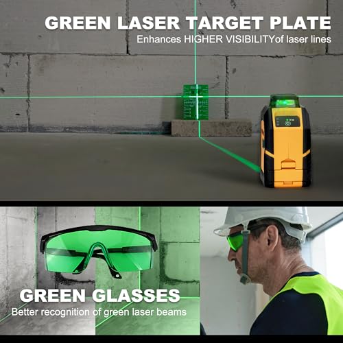 PREXISO 360° Self-Leveling Green Laser Level Tool