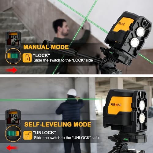 PREXISO Professional Laser Level with Tripod