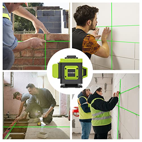 Susbies 3x360° Green Laser Level Tool
