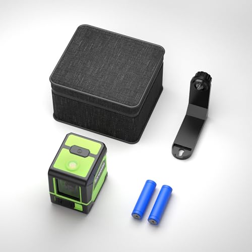 Green Self-Leveling Laser Level with 360-Degree Rotation