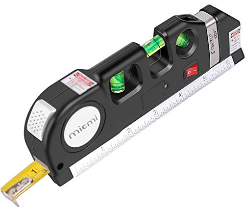 Multipurpose Laser Level and Tape Measure Combo