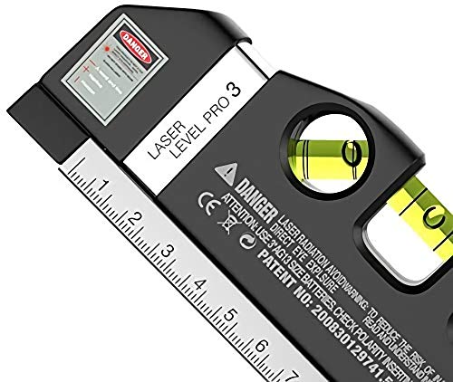 Multipurpose Laser Level and Tape Measure Combo